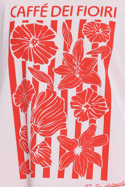 Caffe Dei Fiori Tee - Pink