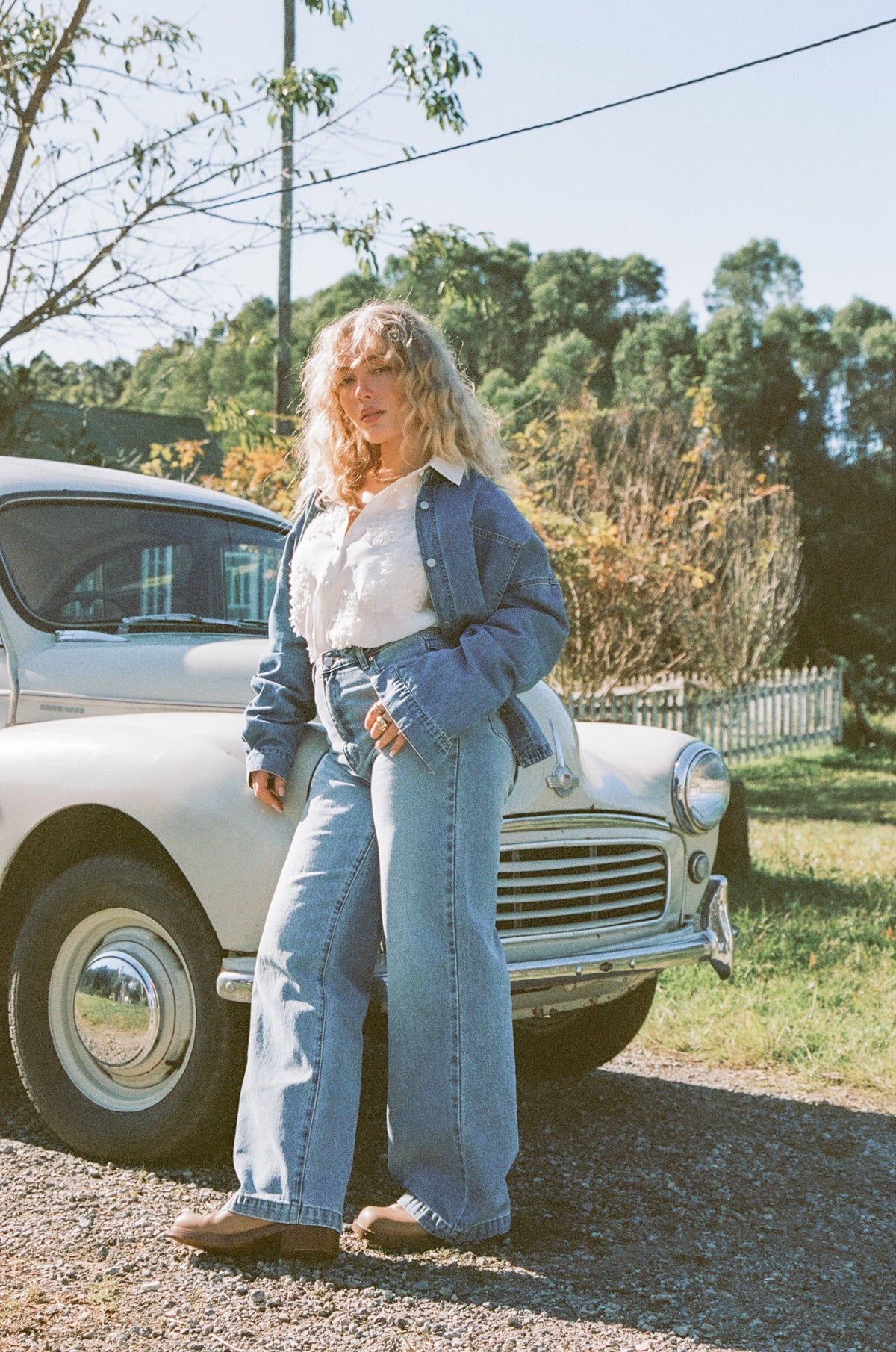 Cornelia Denim Shirt - Blue