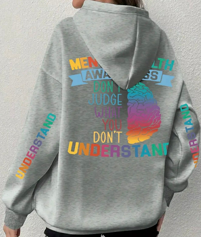 Plus Size "Understand"  hoodie 🇬🇧