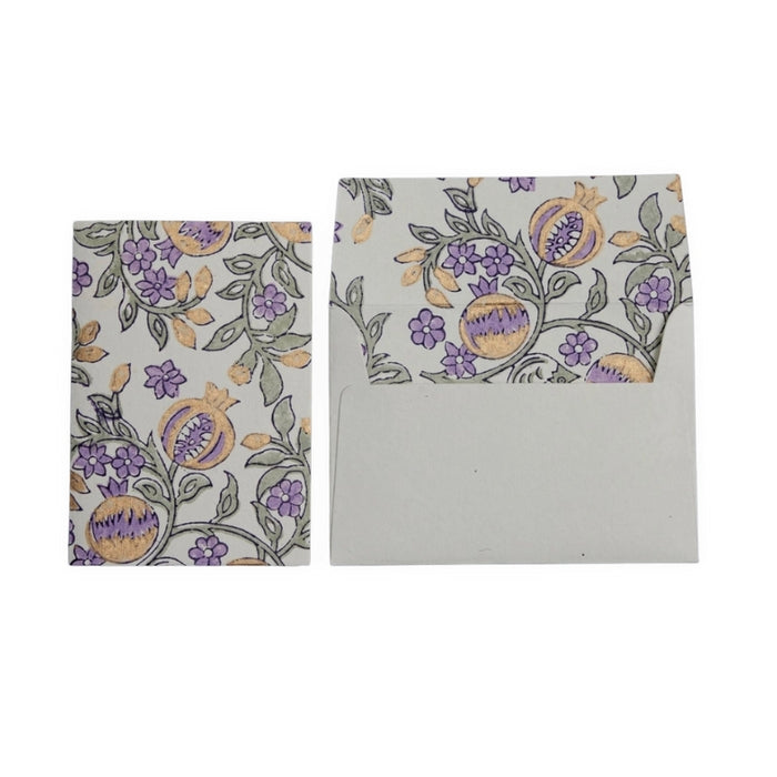 Pomegranate Lavender Card