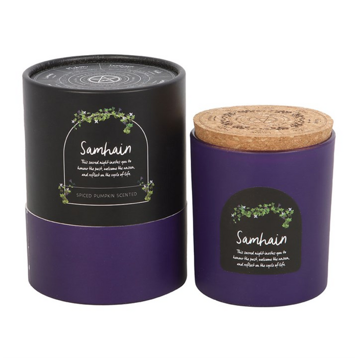 Samhain Spiced Pumpkin Wheel of the Year Candle 🇬🇧