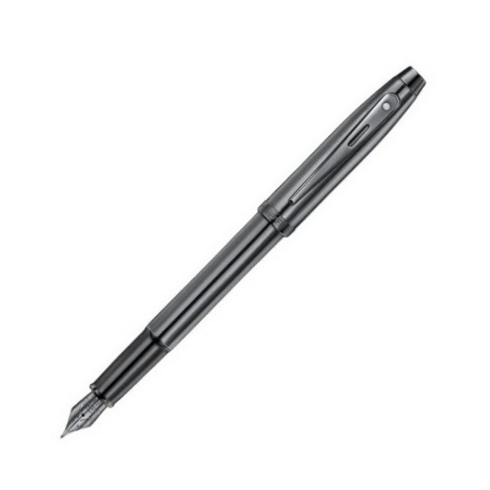 Sheaffer 100 Fountain Pen - Gunmetal Gray, Fine