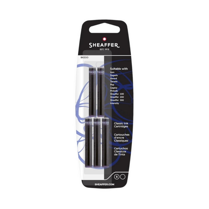 Sheaffer Fountain Pen Ink Cartridges - Black