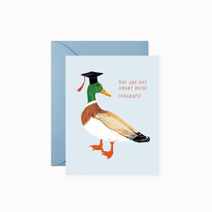 Smart Duck Graduation Card