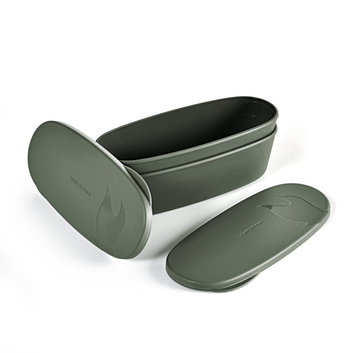 SnapBox oval 2-pack