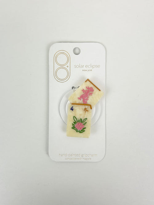 Solar Eclipse Flower Mahjong GripCharm Travel Accessories in at Wrapsody
