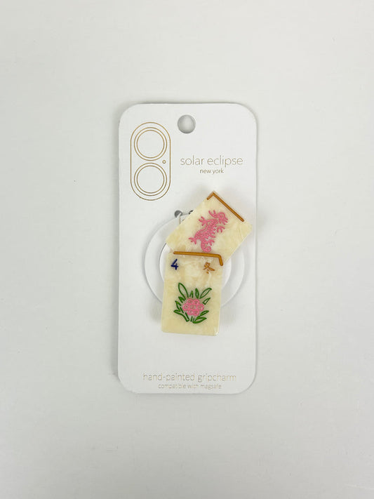 Solar Eclipse Flower Mahjong GripCharm Travel Accessories in at Wrapsody