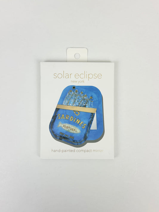 Solar Eclipse Sardines Compact Mirror Hair Accessories in at Wrapsody