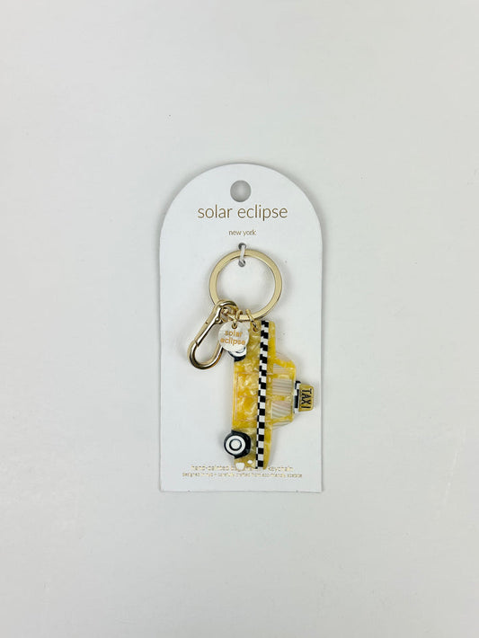 Solar Eclipse Taxicab Bag Charm/Keychain Travel Accessories in at Wrapsody