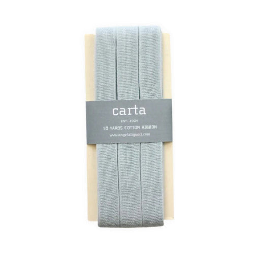 Studio Carta Loose Weave Cotton Ribbon - Ice