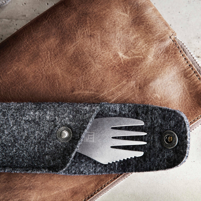 Swedish Spork Kit titanium