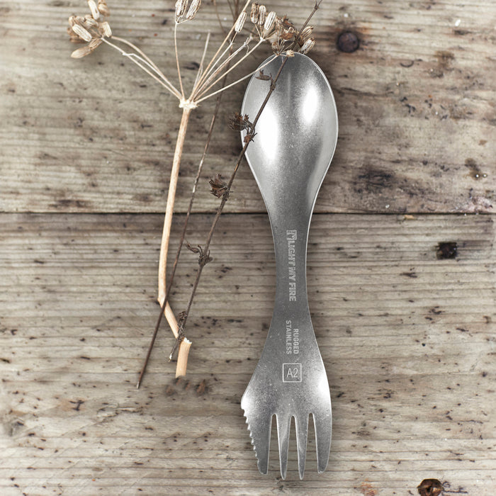 Swedish Spork stainless 2-pack
