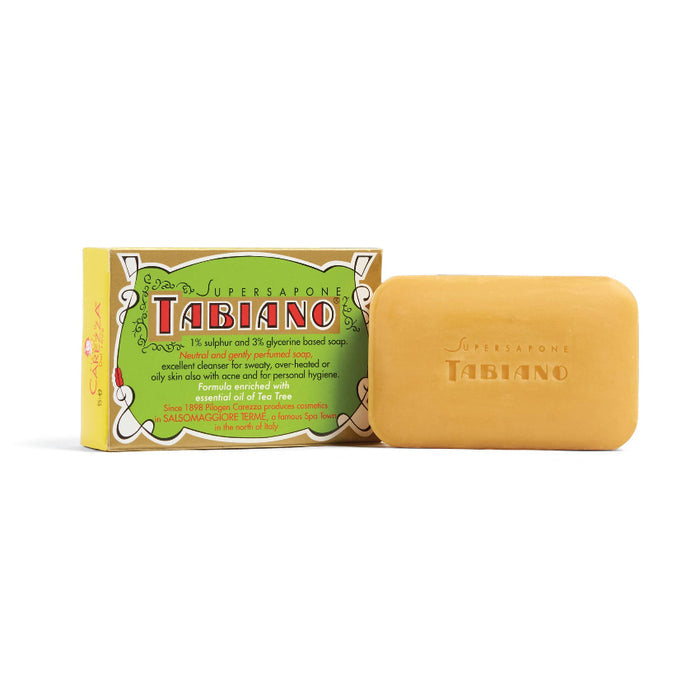 Tabiano Bar Soap with Tea Tree and Sulfur