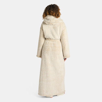 Teddy Marl Dressing Gown Floor Length, Adults 🇬🇧