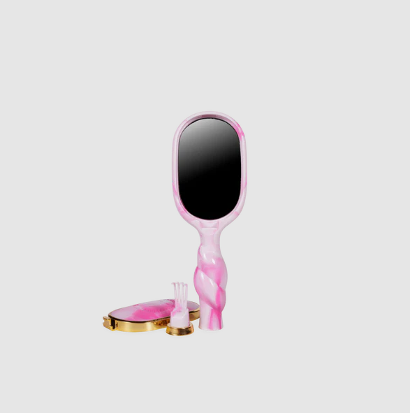 Teleties Boar Bristle Pinch Me Mini Brush Hair Accessories in at Wrapsody
