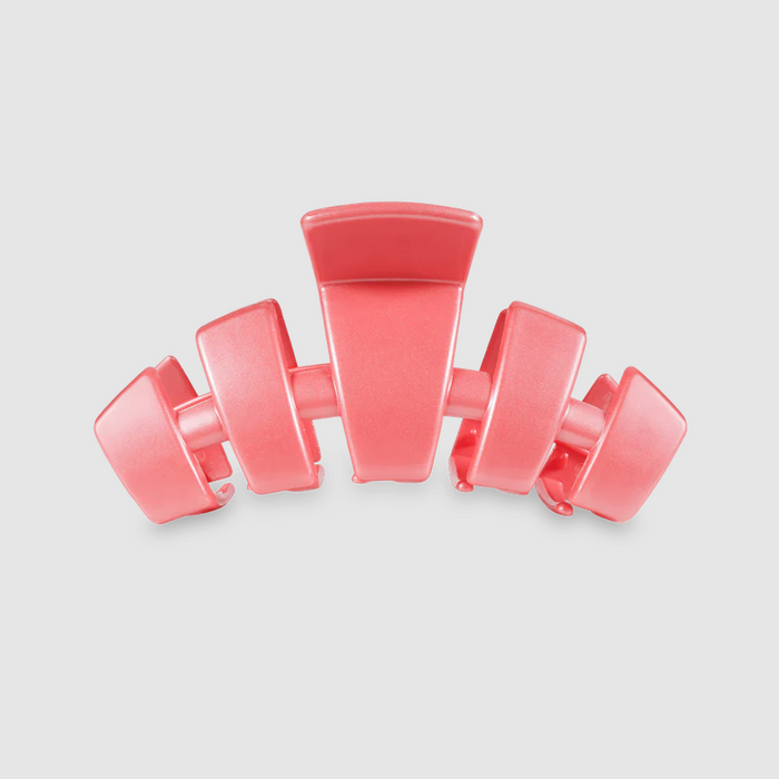 Teleties Classic Clip Medium - Calming Coral Hair Accessories in at Wrapsody