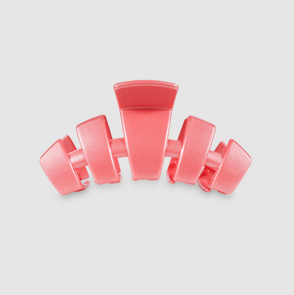 Teleties Classic Clip Small - Calming Coral Hair Accessories in at Wrapsody