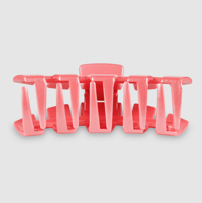 Teleties Classic Clip Small - Calming Coral Hair Accessories in at Wrapsody