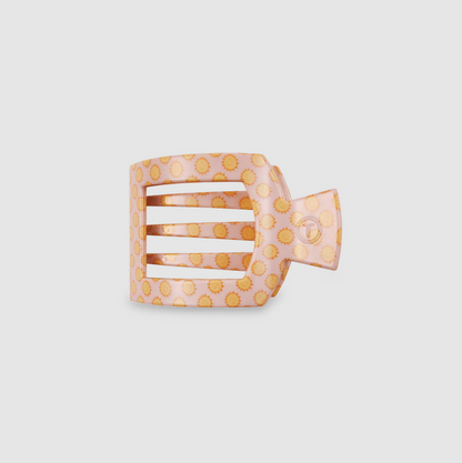 Teleties Flat Clip Square Small - Sunny Days Ahead Hair Accessories in at Wrapsody