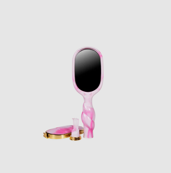 Teleties Medium Hair Detangler Pinch Me Mini Brush Hair Accessories in at Wrapsody