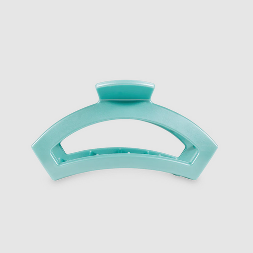 Teleties Open Clip Small - Totally Turquoise Hair Accessories in at Wrapsody