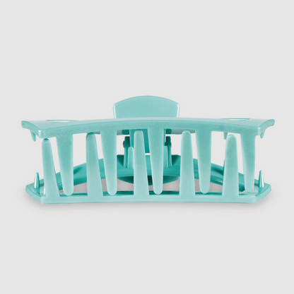 Teleties Open Clip Small - Totally Turquoise Hair Accessories in at Wrapsody
