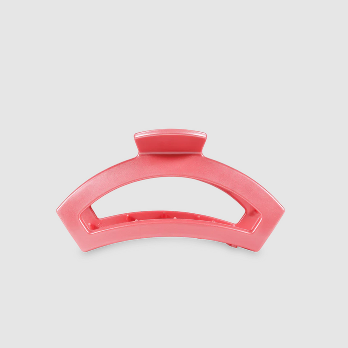 Teleties Open Clip Tiny - Calming Coral Hair Accessories in at Wrapsody