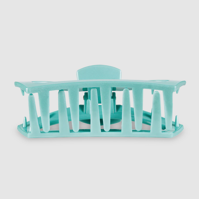 Teleties Open Clip Tiny - Totally Turquoise Hair Accessories in at Wrapsody