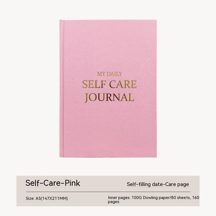 Thanksgiving Diary Happy Self-care Diary Boy English Version A5 Notebook Cloth Book  🇨🇳