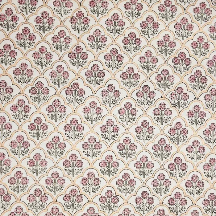 Trellis Pink Earth Wrap Sheet