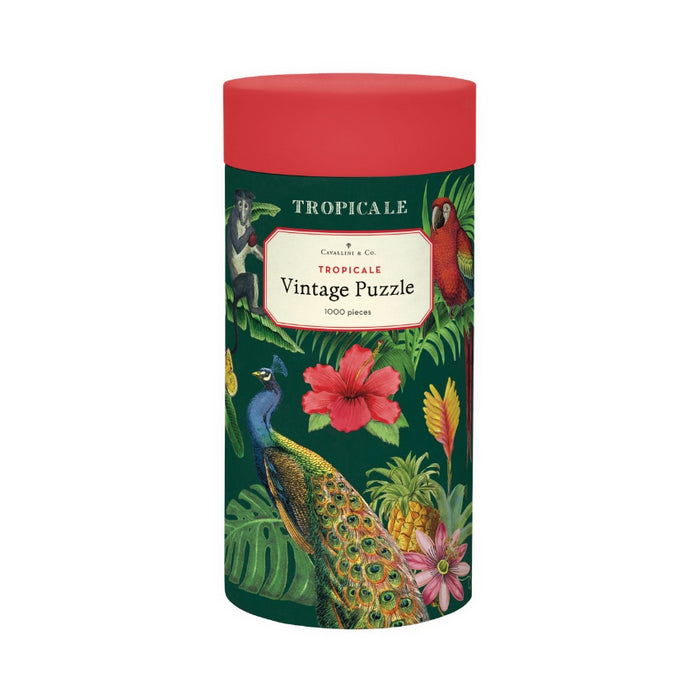 Tropicale 1000 Piece Puzzle - Cavallini & Co.