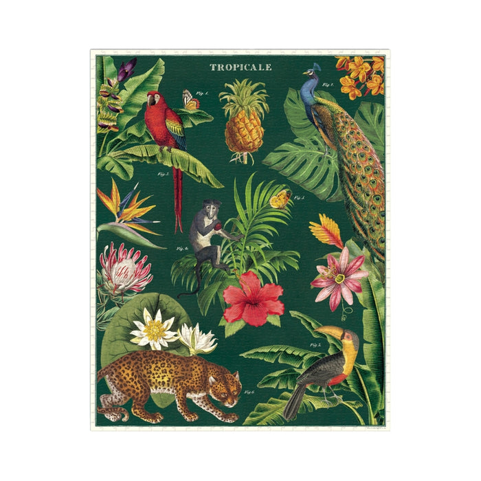 Tropicale 1000 Piece Puzzle - Cavallini & Co.