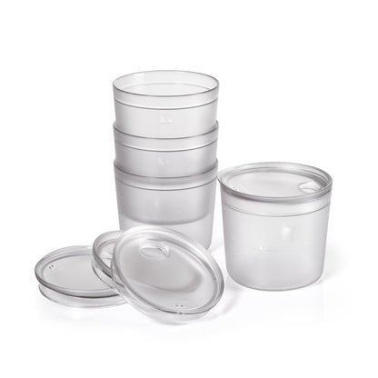 Tumbler with snap lid short 4-pack