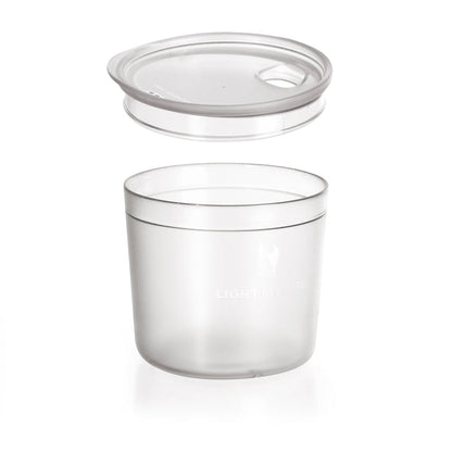 Tumbler with snap lid short