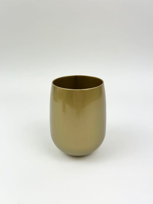 Unbreakable Wine Glass Gold Drinkware in at Wrapsody