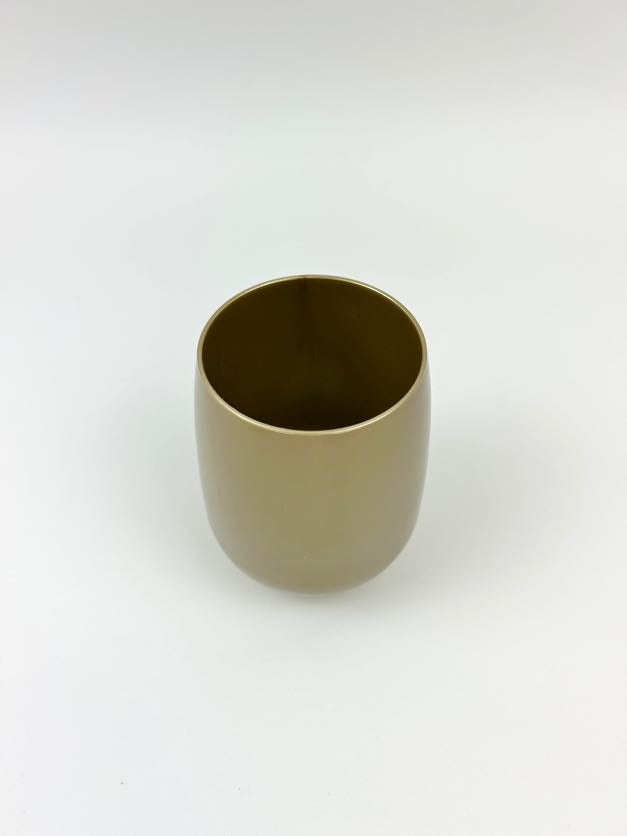 Unbreakable Wine Glass Gold Drinkware in at Wrapsody