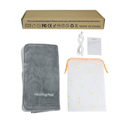 USB Electric Heating Feet Warmer Graphene Electric Blanket Home Office Feet Warmer Mat 🇨🇳