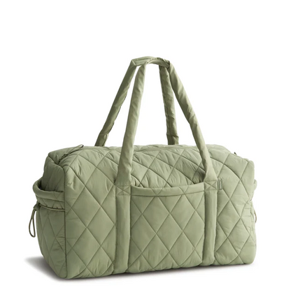 Vera Bradley Deep Lichen Green Large Original Duffel Luggage in at Wrapsody