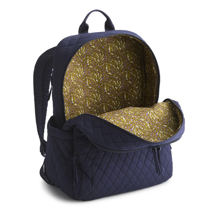 Vera Bradley Peacoat Large Bancroft Backpack Backpacks in at Wrapsody