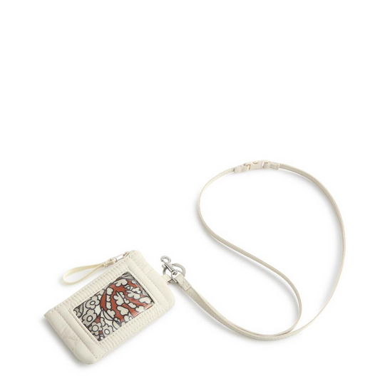 Vera Bradley Pumice Stone Zip ID Breakaway Lanyard Wallets in at Wrapsody