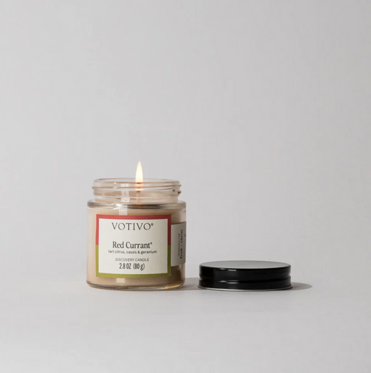 Votivo 2.8oz Candle Red Currant Jar Candles in at Wrapsody