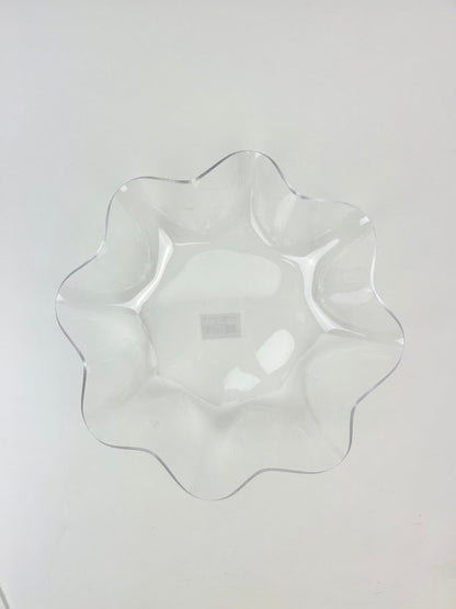Wavy Nesting Bowl Clear Medium Home Decor in at Wrapsody