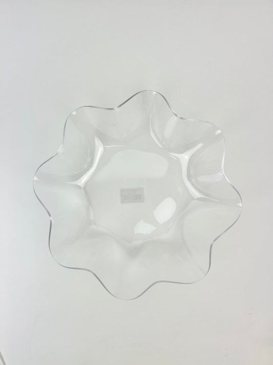 Wavy Nesting Bowl Clear Medium Home Decor in at Wrapsody