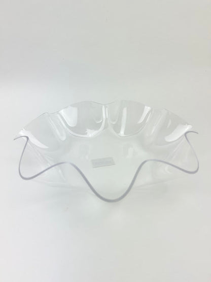 Wavy Nesting Bowl Clear Medium Home Decor in at Wrapsody