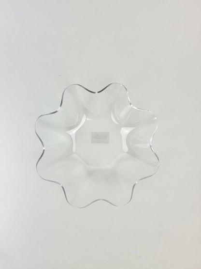 Wavy Nesting Bowl Clear Small Home Decor in at Wrapsody