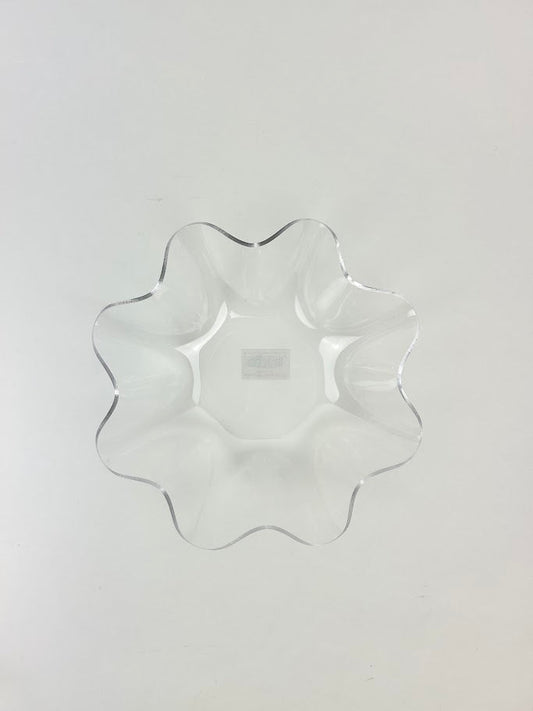 Wavy Nesting Bowl Clear Small Home Decor in at Wrapsody