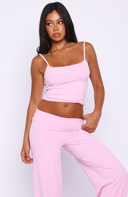 Core Strengths Tank Top Baby Pink