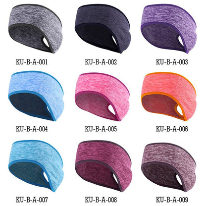 Winter Running Horsetail Hole Earmuffs Windproof and Cold Earmuffs 🇨🇳